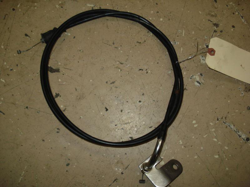 1988 88 kawasaki 650 sx x2 throttle cable with bracket