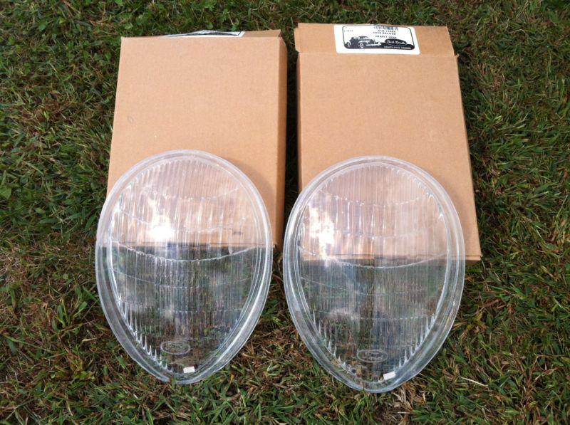 1939-40 ford headlight lenses