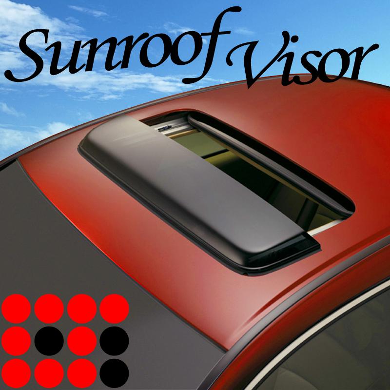 Sunroof/moonroof visor wind deflector bug/rain shield vent sun roof sunvisor 38"