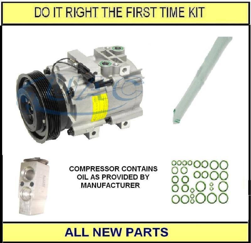 New ac compressor kit for 03-06 hyundai santa fe with v6, 3.5 liter engine