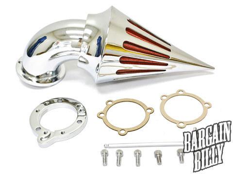 Harley davidson cv s&s carburetors sportster spike intake air cleaner filter kit