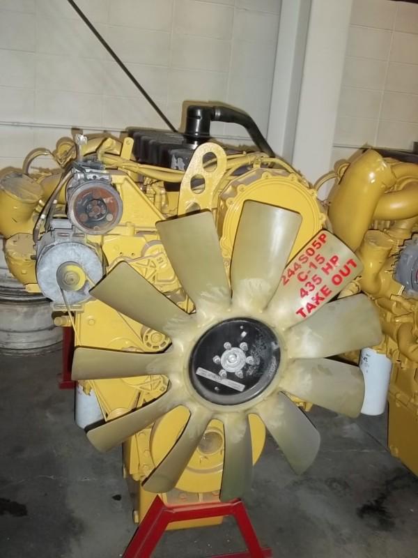 2005 caterpillar c15 twin turbo 435hp running takeout  engine  assembly