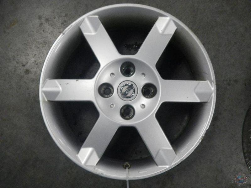 (1) wheel sentra 998854 04 05 06 alloy 80 percent edge chew