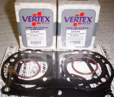 Yamaha 350 banshee vertex piston pistons .50mm over bor