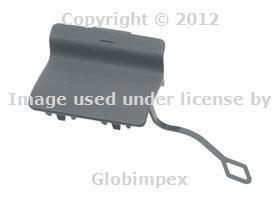 Bmw f10 528i 535i 550i (2011) tow hook cover rear (primered) genuine + warranty