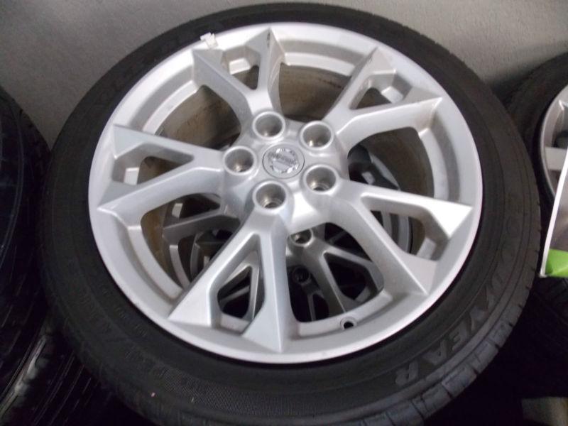 2013 nissan maxima wheels and tires 18" factory good-year tires