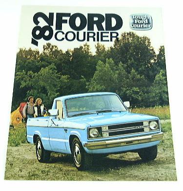 1982 82 ford courier pickup truck brochure xlt sport
