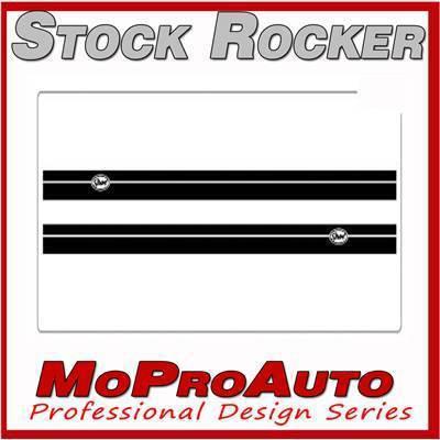 Stock rocker panel vinyl - 3m professional graphics decals stripes new! * 707