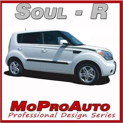 Kia soul r vinyl fade graphics stripes decals 2014 * pro vinyl 2ts by moproauto