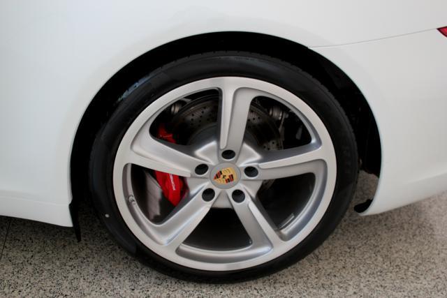 Porsche brand new oem 20" 981 sport techno wheel/tire/tpms & center cap set