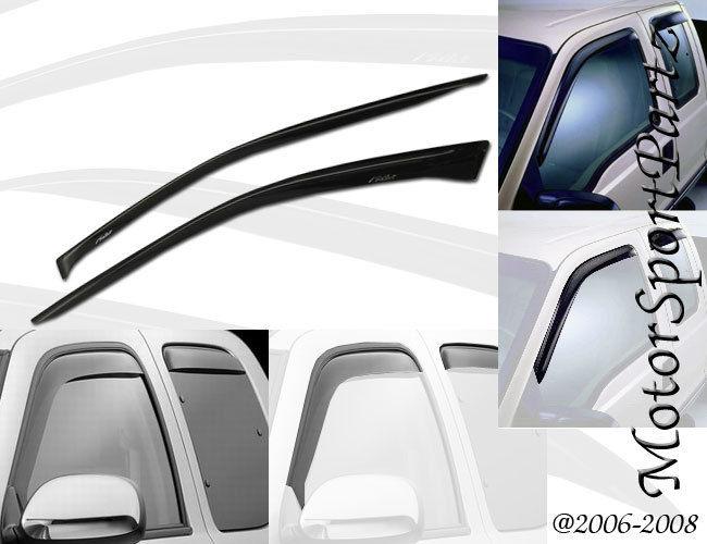 Windows visor sun guard 2pcs honda civic 1992 1993 1994 1995 3-door hatchback