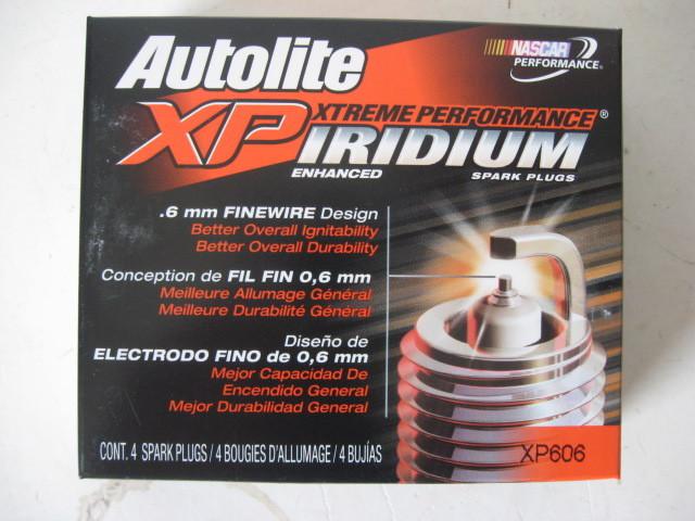 Many gm chevy autolite xp606 iridium spark plug set( 4 four)