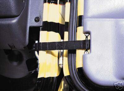 12103.01 adjustable door strap pair jeep wrangler tj yj