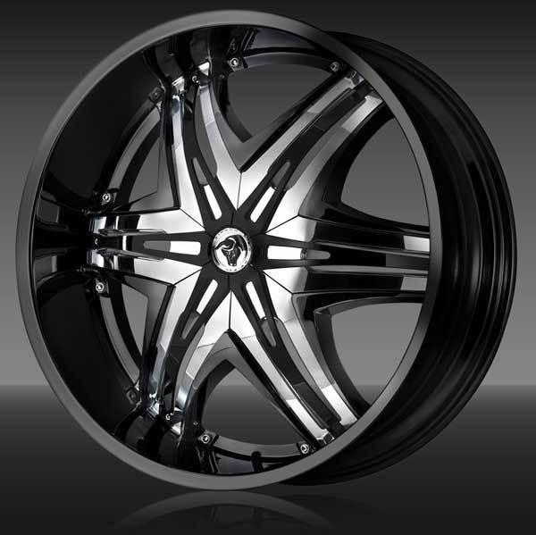 30"wheels diablo elite black chrome chevy gmc 1500 