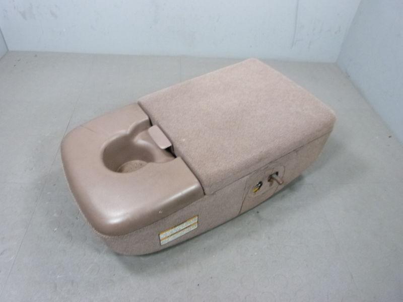 97 98 99 00 01 02 03 ford f150 center console armrest arm rest tan bench