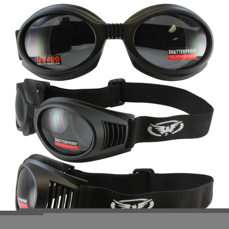 Wind pro 3000 by global vision motorcycle goggles rx able smoke lens