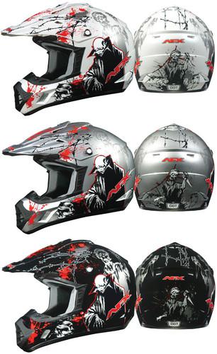 Afx youth fx-17y zombie helmet