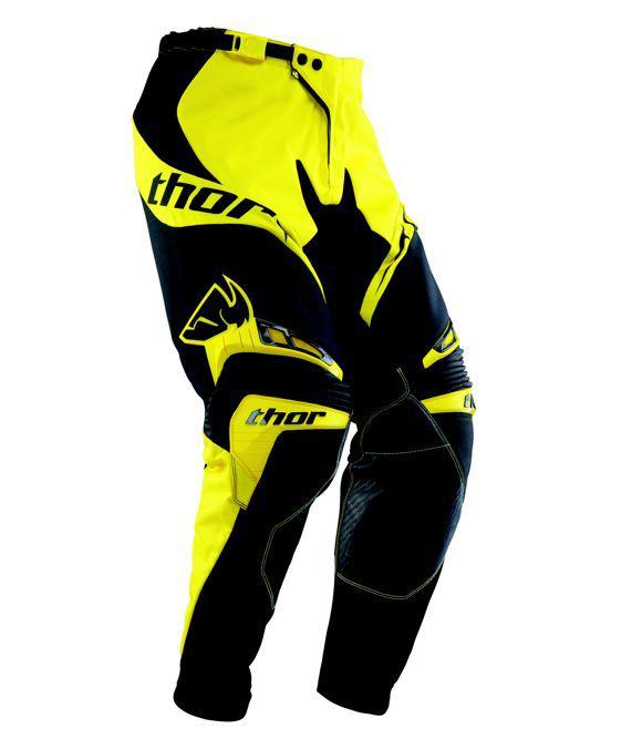 Thor 2013 core solids yellow mx motorcross atv pants 28 new