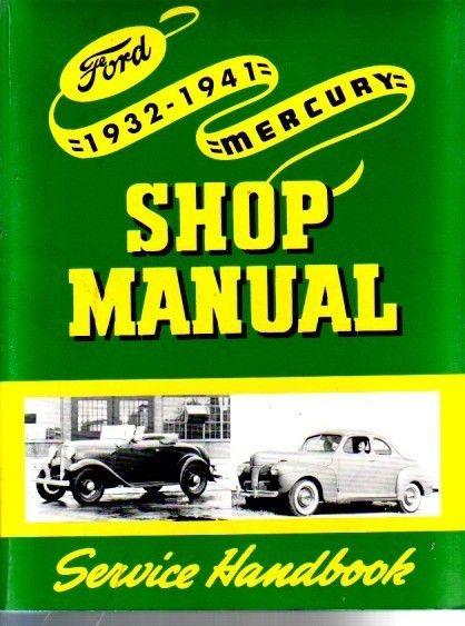1942-1948  ford mercury car truck shop service manual handbook