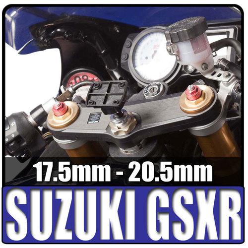 Suzuki gsxr motorcyle fork stem amps adapter gps mount