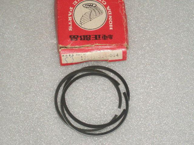 1971-1973 honda sl125/1973-1975 cb125s cl125s tl125 piston rings 0.75mm oem nos