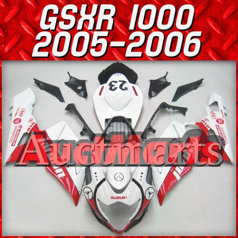 Fit suzuki 05 06 gsxr 1000 gsx-r 2005 2006 fairing bodywork plastics k5 c10 e25