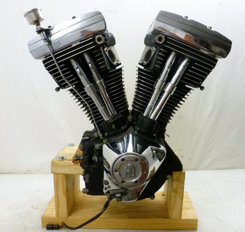 Oem harley davidson 1990 fxstc softail evo 1340 cc complete motor