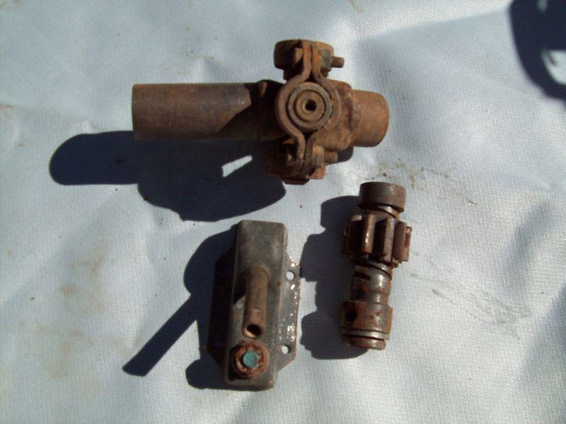 Model " a " ford starter  ( drive gear ) universal joint ,  starter switch