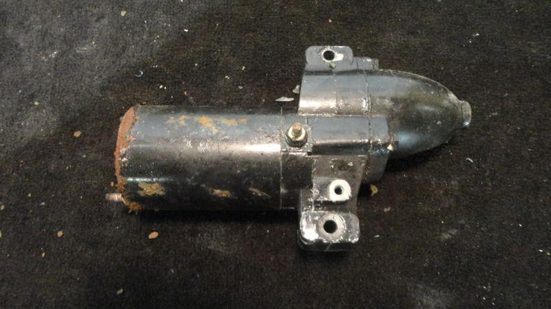 Used starter motor #0396235 for 1990 johnson 225hp outboard motor ~225txess~