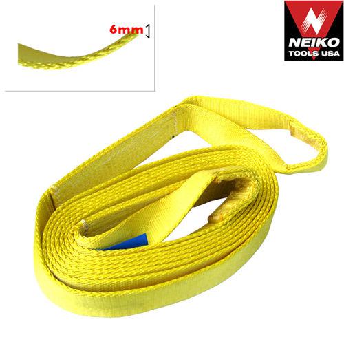 Neiko 2" x 20' tow strap heavy duty towing recovery loop ends