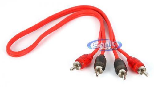 T-spec v6rca-152 1.5 ft. v6 series 2-channel woven rca interconnect audio cable