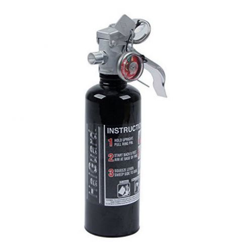 H3r performance halguard fire extinguisher, 1.4 lb. black (hg100b)