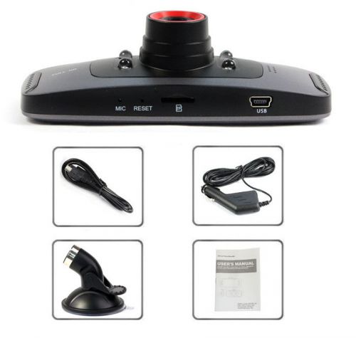 New 2.7&#034; lcd 720p hd car dvr vehicle monitor camera recorder dash 4xzoom h.264
