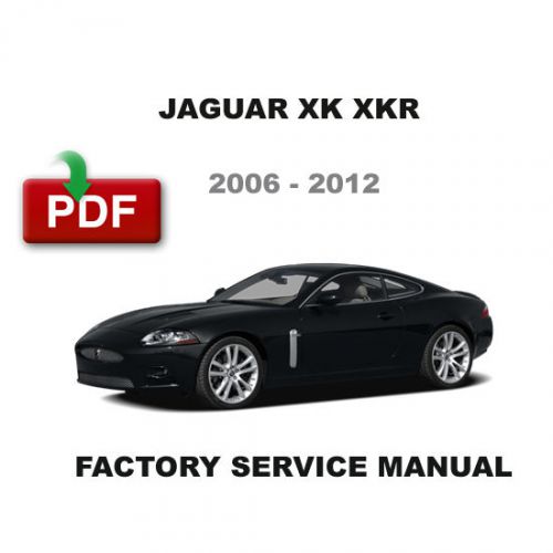 2006 - 2012 jaguar xk8 xkr 4.2l 5.0l engine oem service repair workshop manual