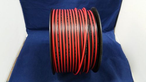 12 gauge 50 ft red black zip wire awg cable power ground stranded copper car