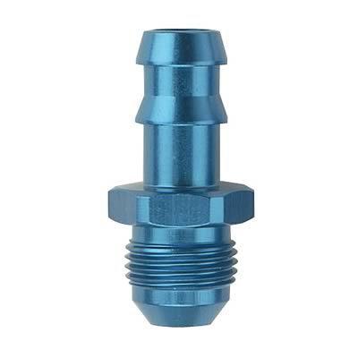 Fragola 484112 fitting straight 3/4" barbed hose end to -12 an male blue ea