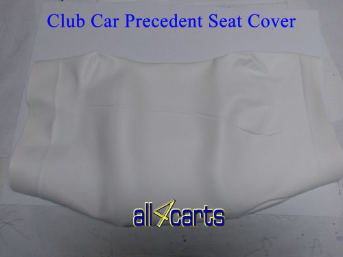 Club car precedent seat back cover| white original color | golf cart 2004 up