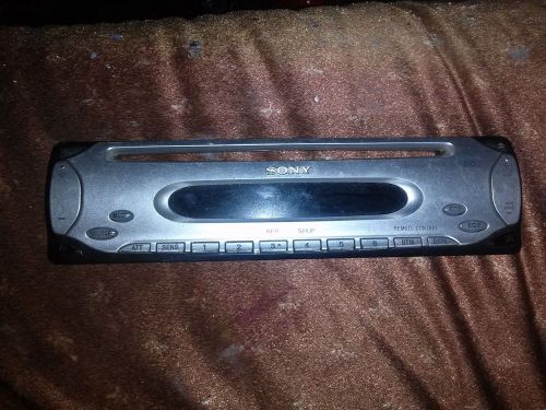 Sony cdx l410x cd-r/rw detachable stereo cd face plate eq 3 use