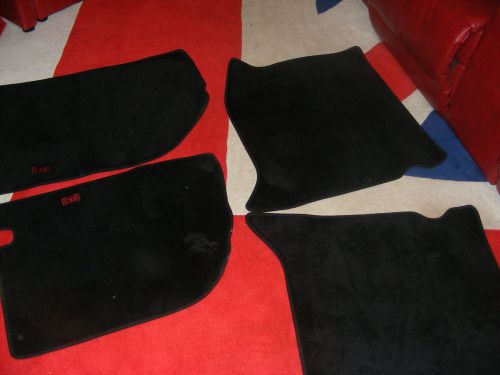 Rolls royce floor mats black