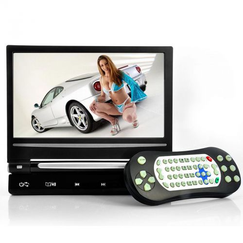 9&#039;&#039;digital tft screen car dvd player headrest monitor black+game+mp5+720p+ir+usb