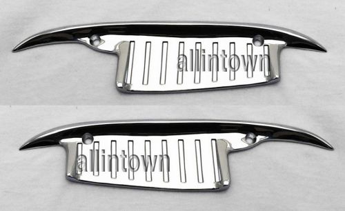 Chevy outside chrome door handle scratch guards bel air impala biscayne 1961-64