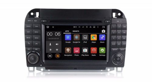 7&#034; android 5.1 car dvd player gps radio stereo for mercedes benz s-class w220 3g
