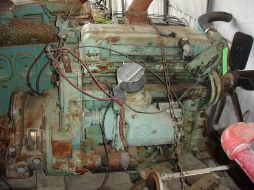 4-53 rc detroit diesel industrial engine, with hydraulic drive and pumps