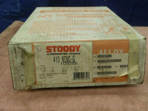 Stoody 410 nimo-g 1/16&#034;  33 lb. roll stainless steel 11292000 new