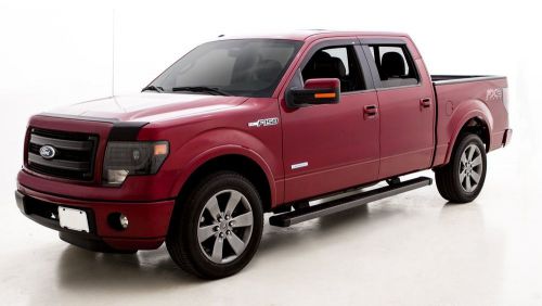 Avs 56009001 aeroskin &amp; vent visor matte combo 2009-2014 ford f-150 extended cab