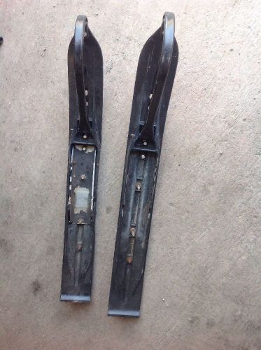 Yamaha rx1 rx-1 rx 1 pair ski skis black plastic 6052010d
