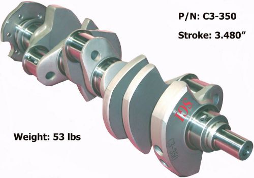 Sgi forged 4340 steel crankshaft sbc350 3.480” 3.500” 3.562” 3.625” 3.750” 3.875