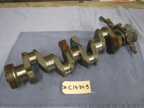 Omc cobra 2.3l crankshaft, 0095312 ford 2.3 lot c/s-34-3