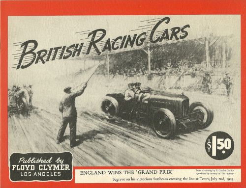 1940&#039;s british racing cars, napier, sunbeam, vuaxhill, bentley, mg, riley, aston