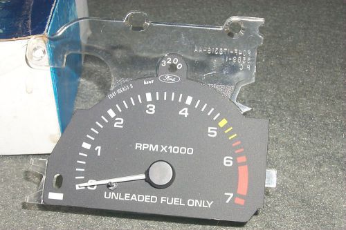 Nos 7000 rpm tachometer gauge 90 91 ford taurus/mercury sable 2.5/3.0/3.8 engine
